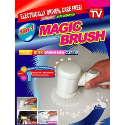 Magic brush for cleanup